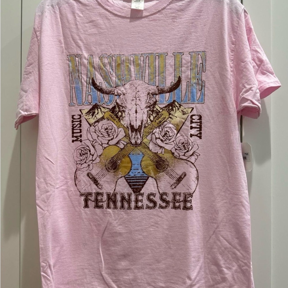Light Pink Oversized Cotton T-Shirt
